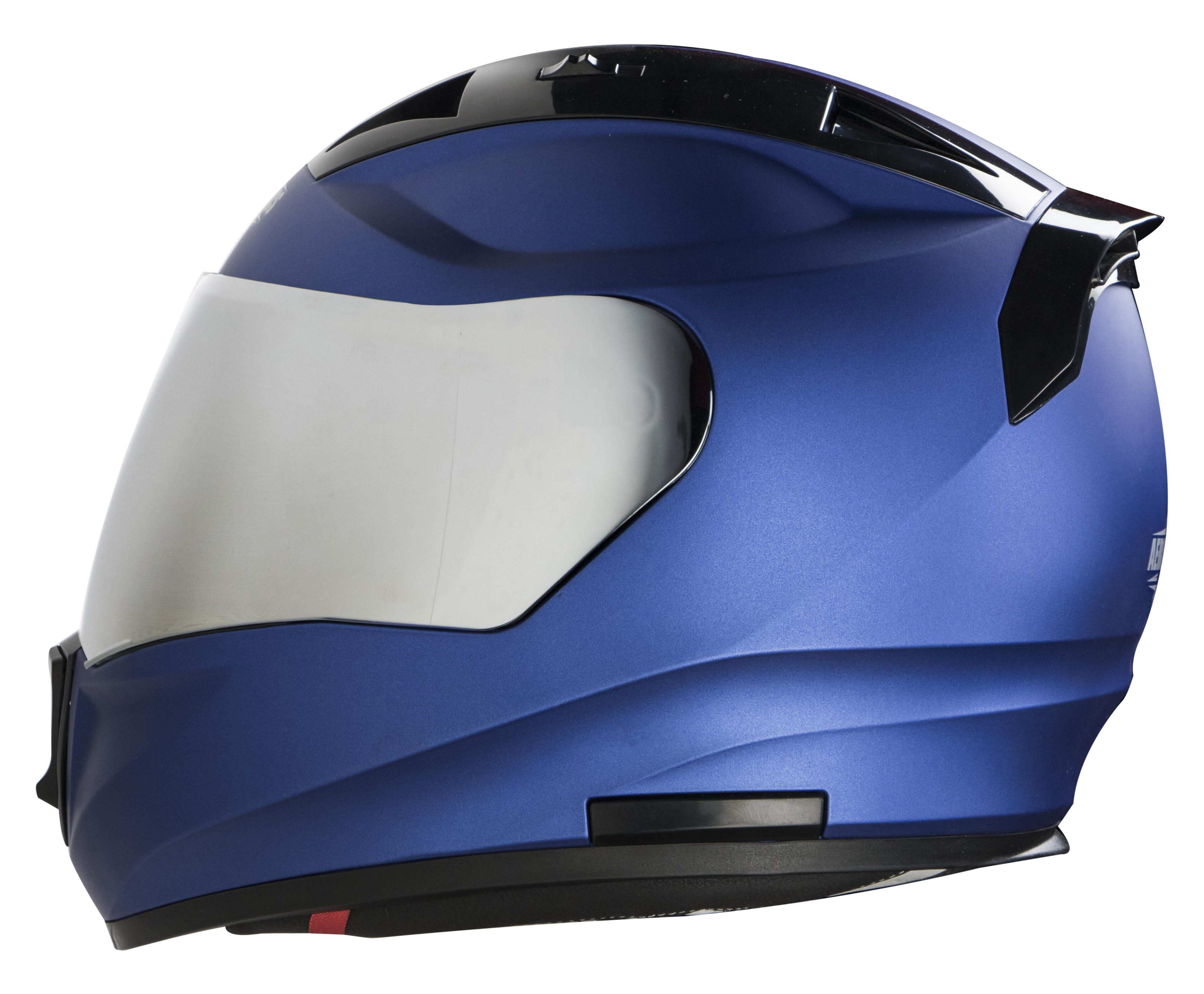 SA-1 Aeronautics Mat Y. Blue ( Fitted With Clear Visor Extra Silver Chrome Visor Free)